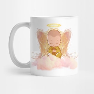 Winged Baby Buddha Mug